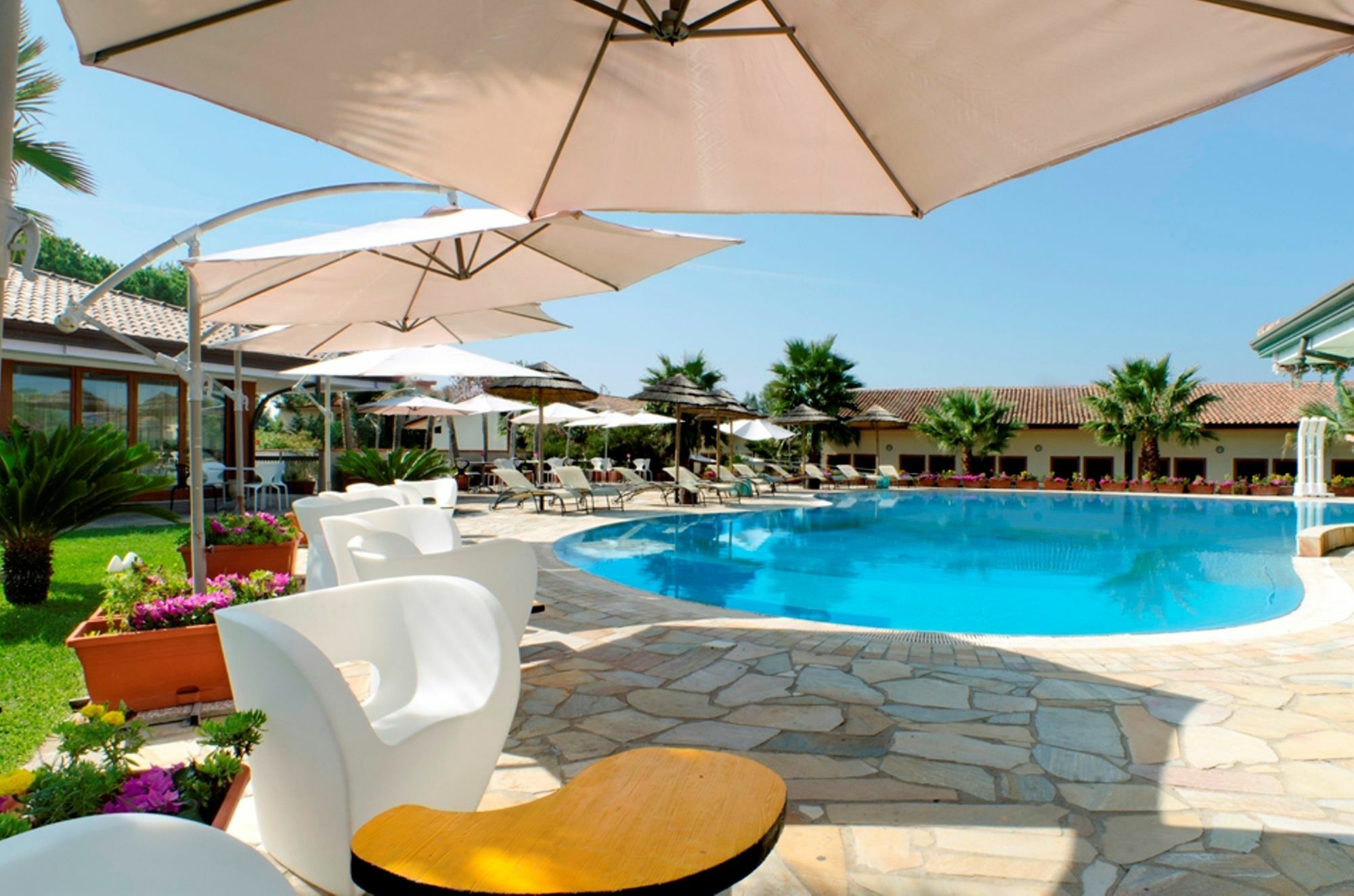 Paestum Inn Beach Resort Eksteriør bilde