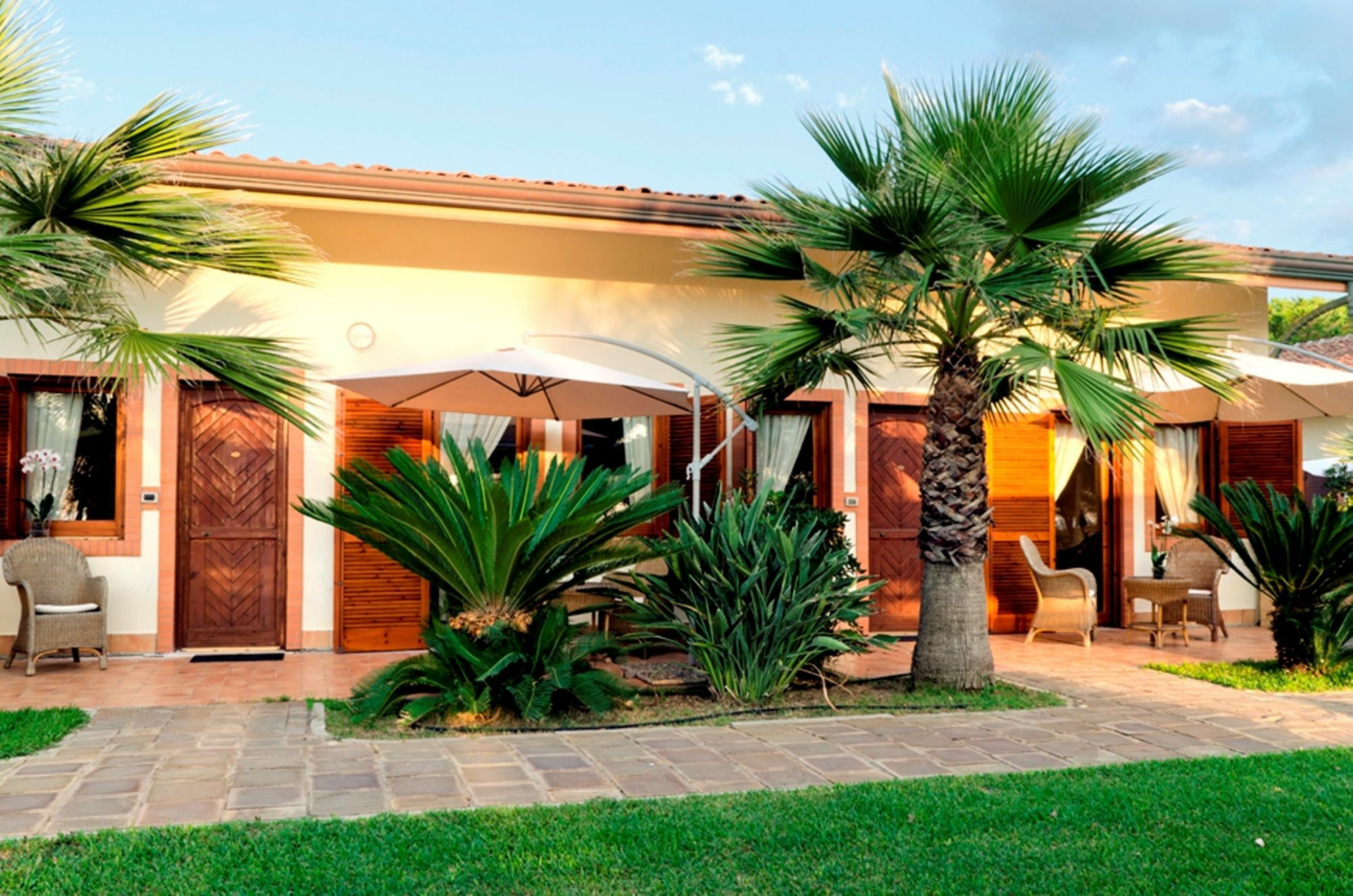 Paestum Inn Beach Resort Eksteriør bilde