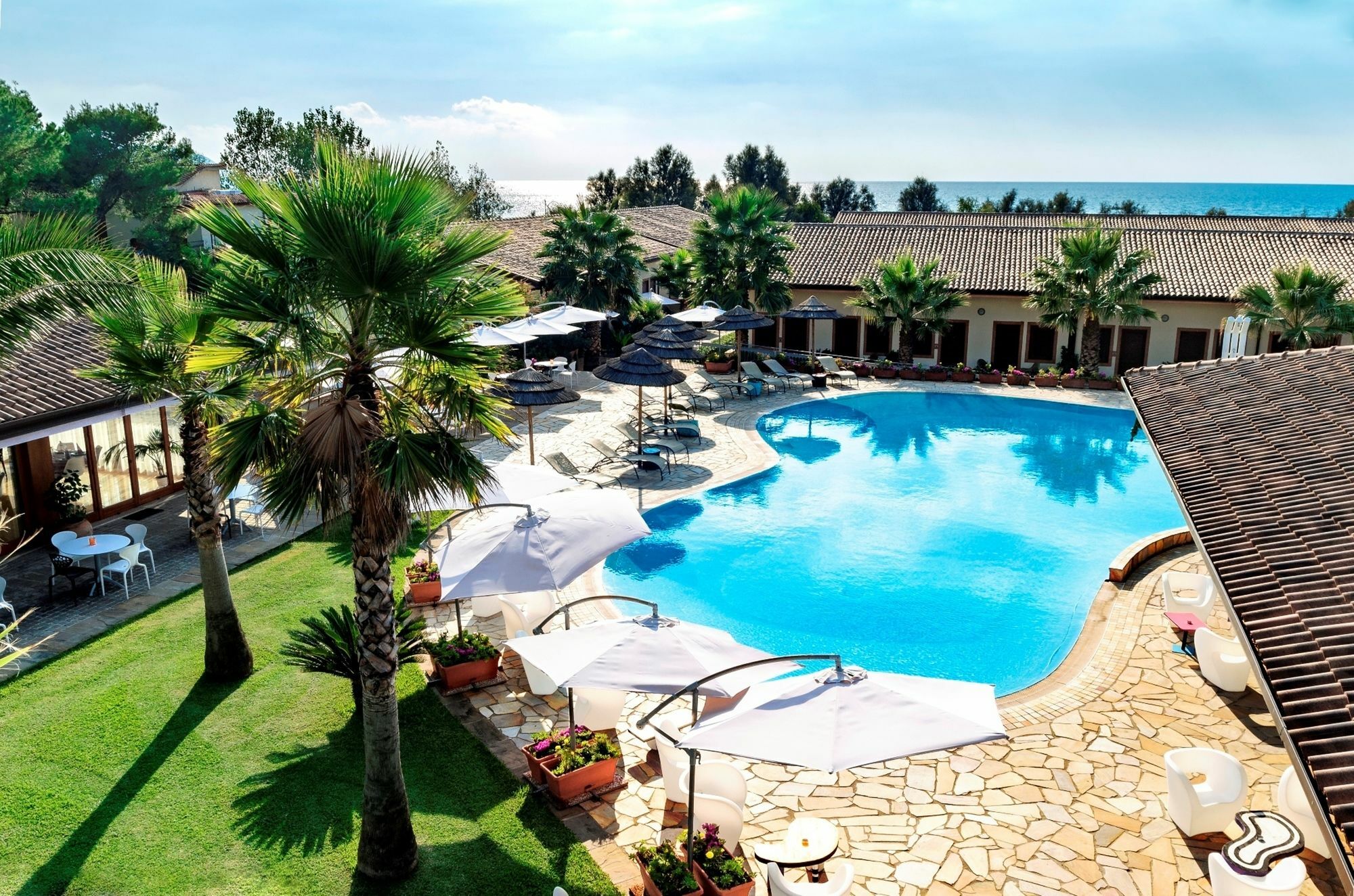 Paestum Inn Beach Resort Eksteriør bilde